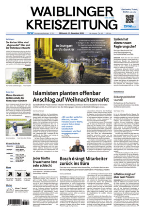 Waiblinger Kreiszeitung - ePaper