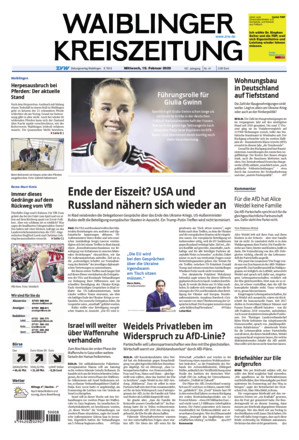 Waiblinger Kreiszeitung - ePaper