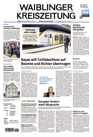 Waiblinger Kreiszeitung - ePaper