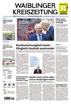 Waiblinger Kreiszeitung - ePaper