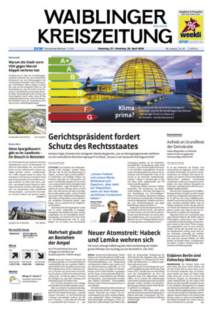 Waiblinger Kreiszeitung - ePaper