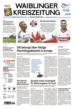 Waiblinger Kreiszeitung - ePaper