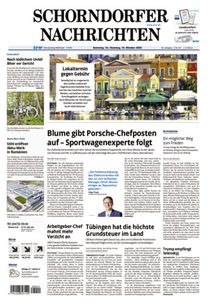 Schorndorfer Nachrichten - ePaper