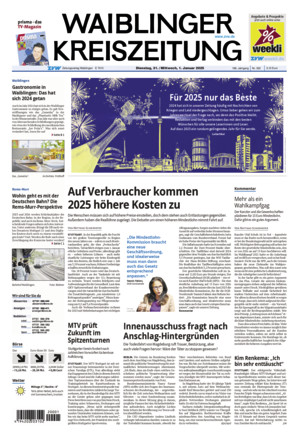 Waiblinger Kreiszeitung - ePaper