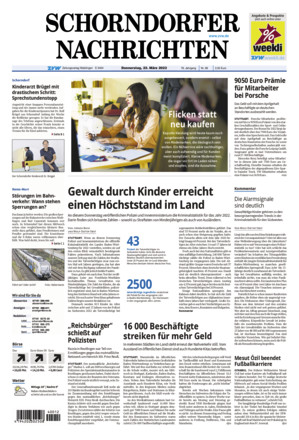 Schorndorfer Nachrichten - ePaper;