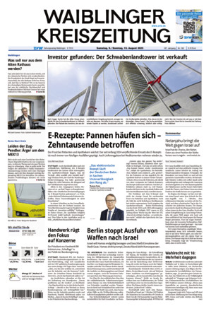 Waiblinger Kreiszeitung - ePaper