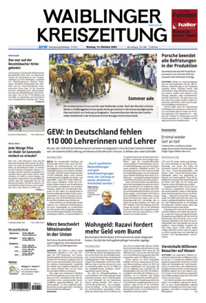 Waiblinger Kreiszeitung - ePaper