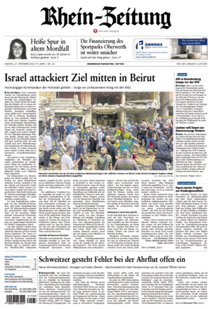 Rhein-Zeitung - ePaper