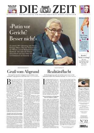 DIE ZEIT - Zeitung Als EPaper Im IKiosk Lesen