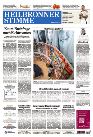 Heilbronner Stimme - ePaper