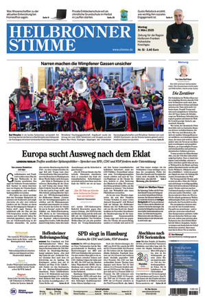 Heilbronner Stimme - ePaper