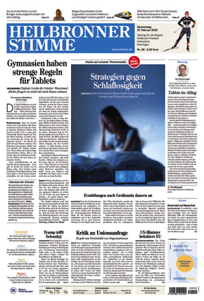 Heilbronner Stimme - ePaper