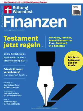 Stiftung Warentest Finanzen