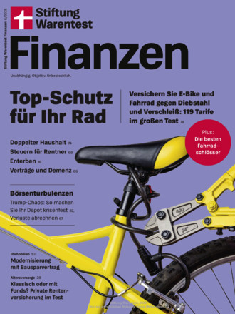 Stiftung Warentest Finanzen
