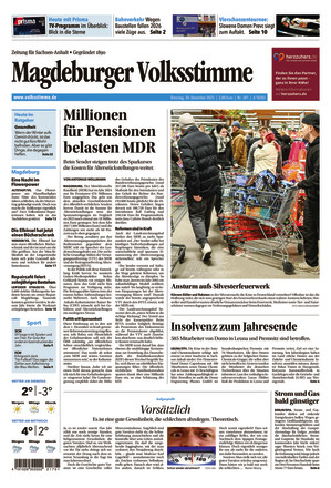 Volksstimme - ePaper