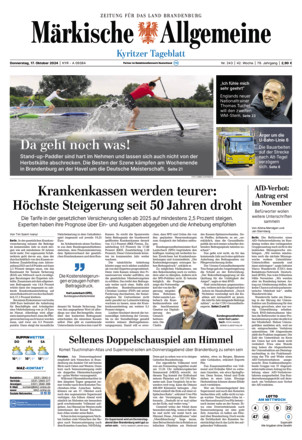 MAZ Kyritzer Tageblatt - ePaper