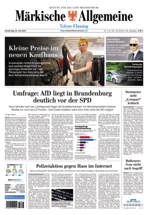 MAZ Luckenwalder Rundschau