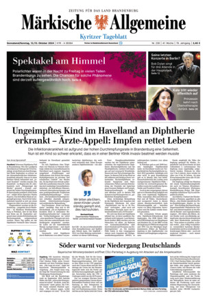 MAZ Kyritzer Tageblatt - ePaper