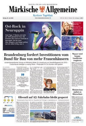 MAZ Kyritzer Tageblatt - ePaper