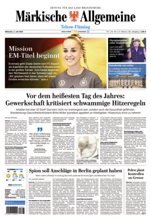 MAZ Luckenwalder Rundschau