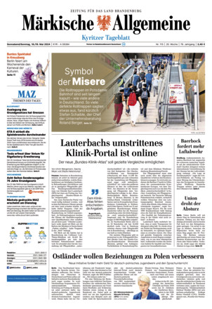 MAZ Kyritzer Tageblatt - ePaper