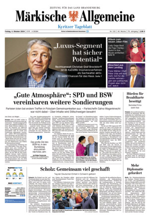 MAZ Kyritzer Tageblatt - ePaper