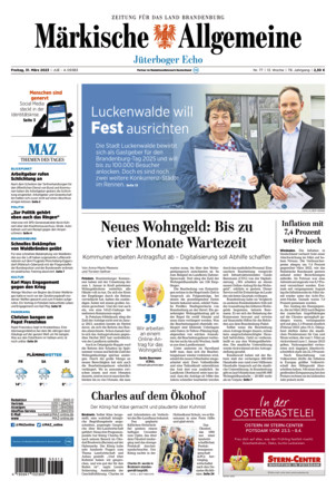 MAZ Jüterboger Echo - ePaper;