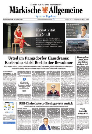 MAZ Kyritzer Tageblatt - ePaper