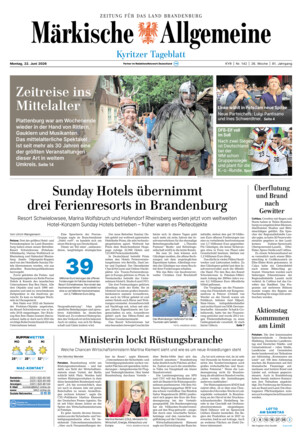 MAZ Kyritzer Tageblatt - ePaper