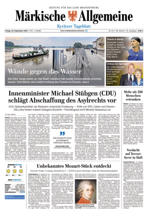 MAZ Kyritzer Tageblatt - ePaper