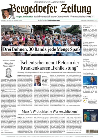 BERGEDORFER ZEITUNG