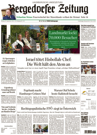 BERGEDORFER ZEITUNG - ePaper