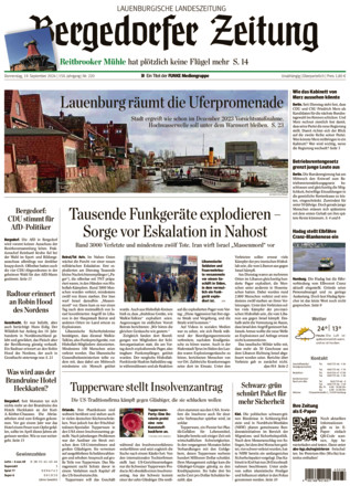 BERGEDORFER ZEITUNG - ePaper