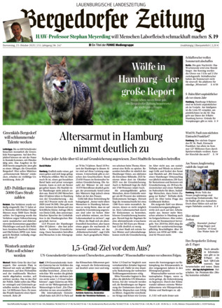 BERGEDORFER ZEITUNG - ePaper