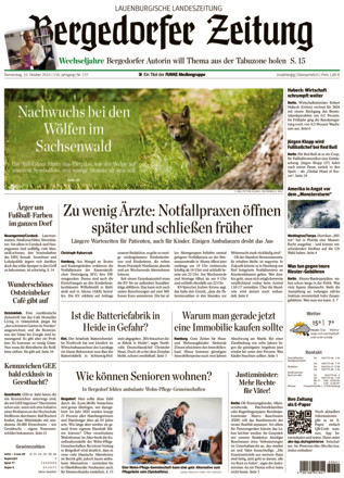 BERGEDORFER ZEITUNG - ePaper