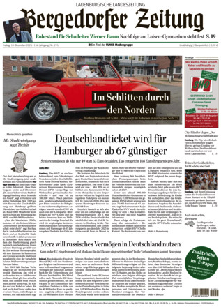 BERGEDORFER ZEITUNG