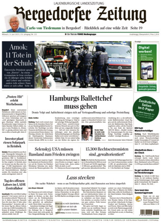 BERGEDORFER ZEITUNG