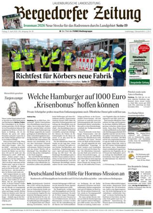 BERGEDORFER ZEITUNG
