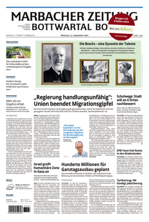 Marbacher-Zeitung - ePaper