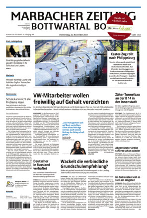 Marbacher-Zeitung