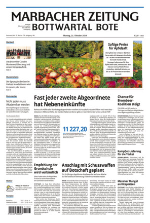 Marbacher-Zeitung