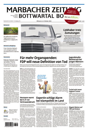 Marbacher-Zeitung - ePaper