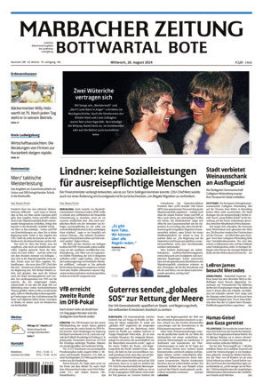 Marbacher-Zeitung - ePaper