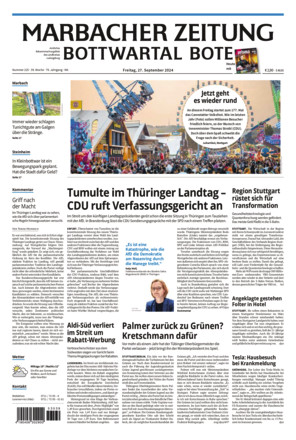 Marbacher-Zeitung - ePaper