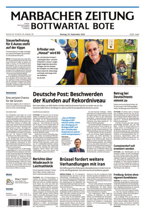 Marbacher-Zeitung