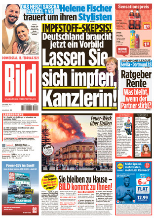 Featured image of post Schlagzeile Bildzeitung Heute Titelseite Ik had gedacht aan een kop op de voorpagina met mijn foto