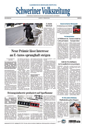 Schweriner Volkszeitung - Gadebusch Rehnaer Zeitung