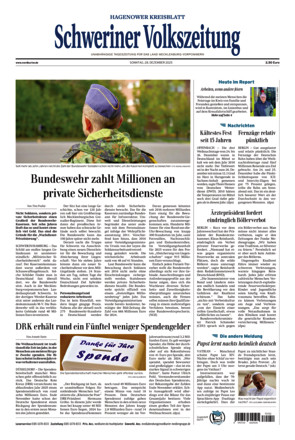 Schweriner Volkszeitung - Hagenower Kreisblatt