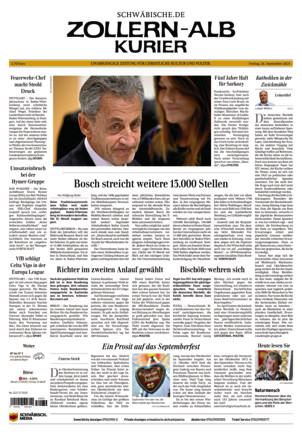 Schwäbische Zeitung Zollern Alb Kurier