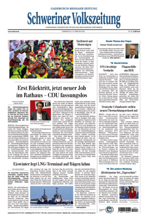 Schweriner Volkszeitung - Gadebusch Rehnaer Zeitung